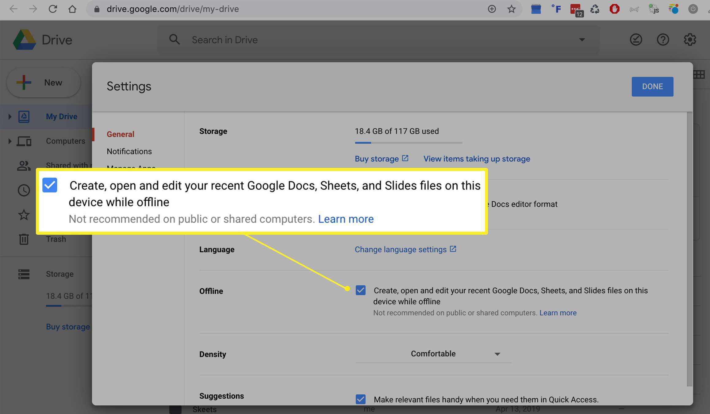 17. Cara Menerapkan Google Drive Offline di MAC