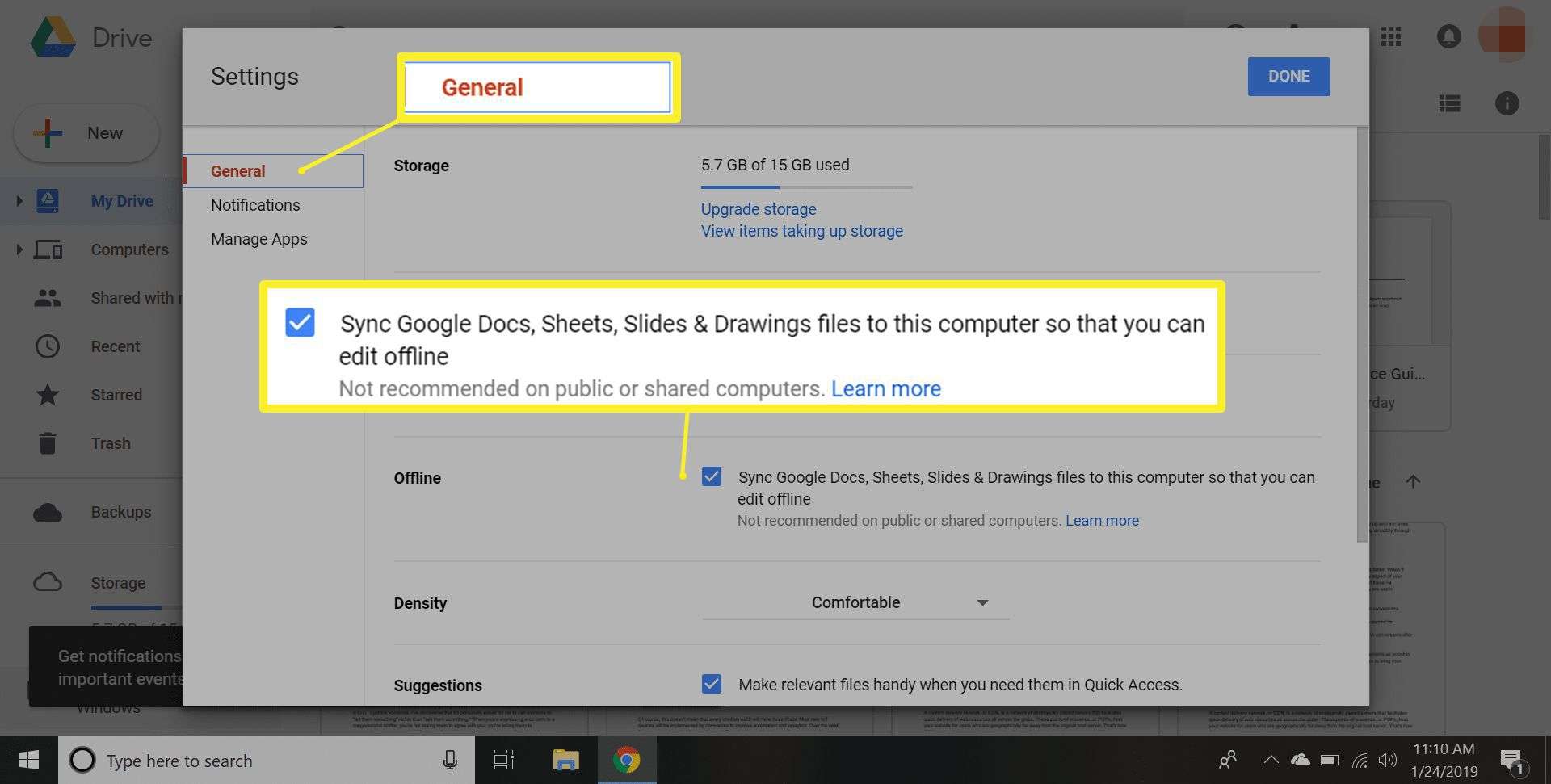 4. Sistem Mengaplikasikan Google Drive Offline