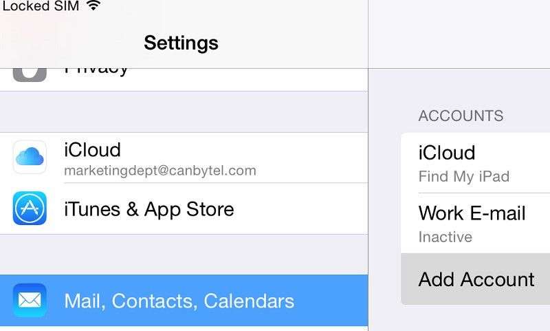 2. Sistem Import Kontak dari Gmail ke iPhone